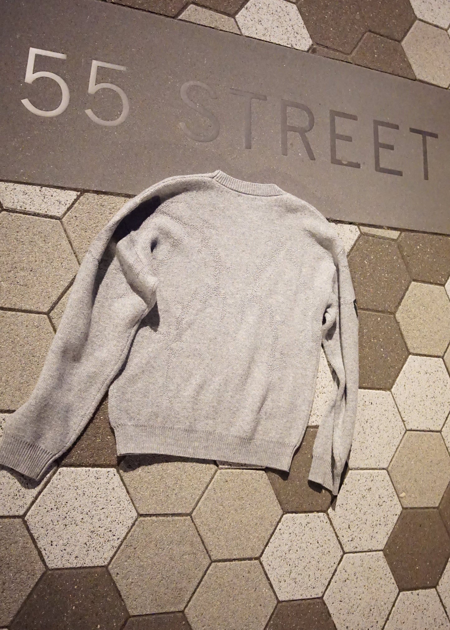 FLLN ANGELS Knit Sweater<MOONLIGHT GREY>