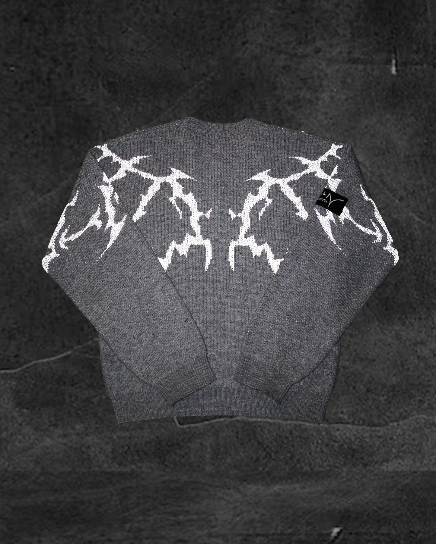 FLLN ANGELS Knit Sweater<MOONLIGHT GREY>